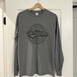 Whistler Gray Long Sleeve Shirt